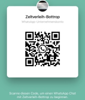 WhatsApp Zeltverleih Bottrop QR-Code